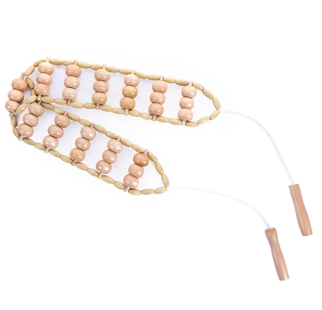 Wooden Hand Massage Roller Set