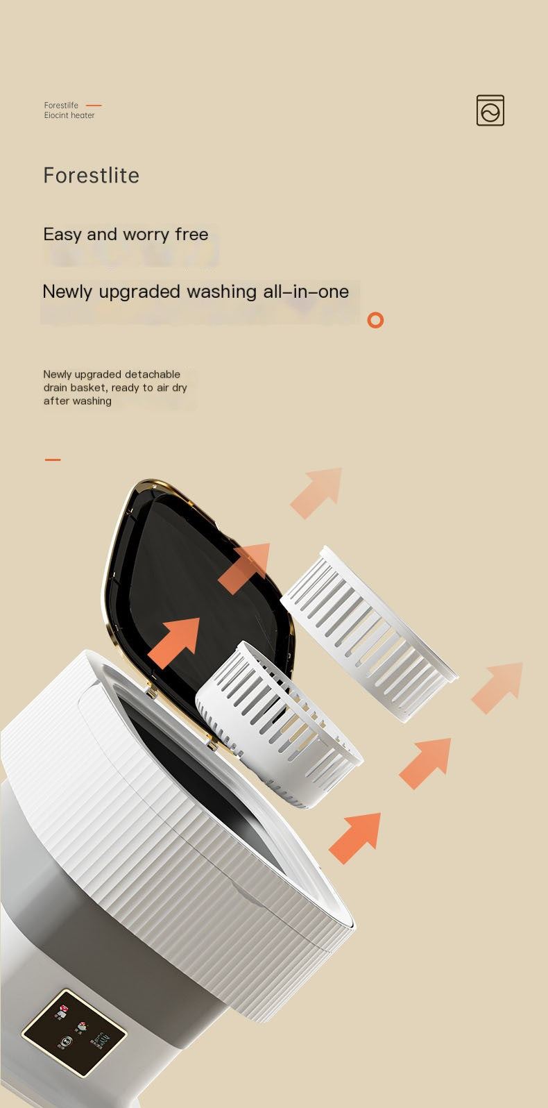 Foldable Washing Machine