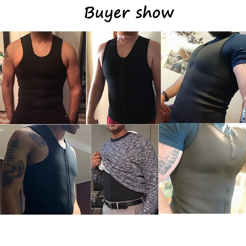 Men's Neoprene Sauna Vest